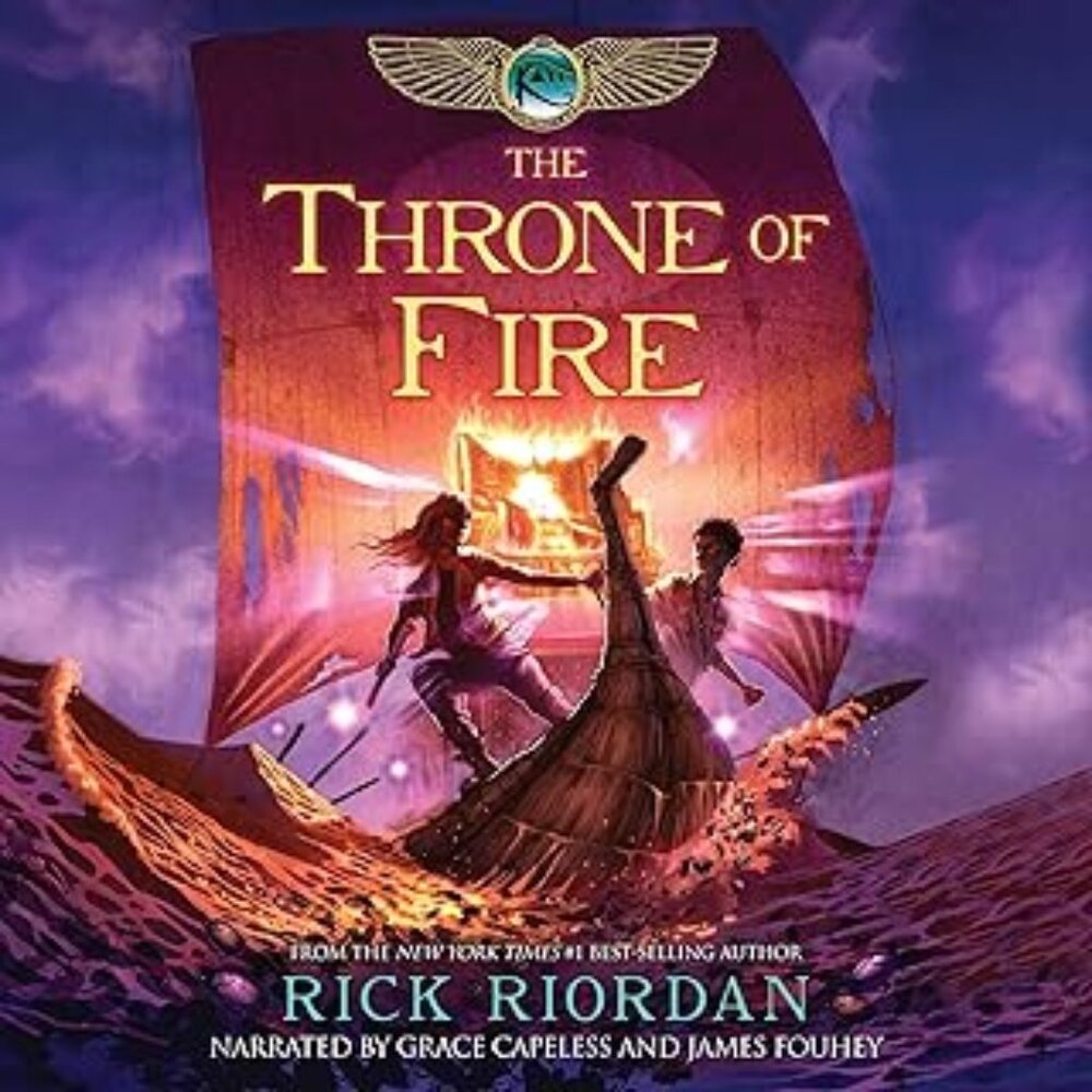 The Throne of Fire, Book 2,  by Rick Riordan 💸
